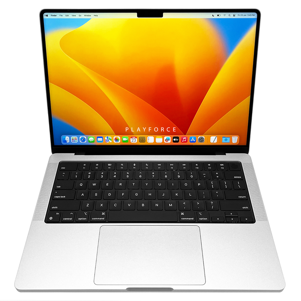 Apple MacBook Pro 14-inch M1 Pro 16GB 512GB SILVER – Playforce Apple MacBook Pro 14-inch M1 Pro 16GB 512GB SILVER – Playforce