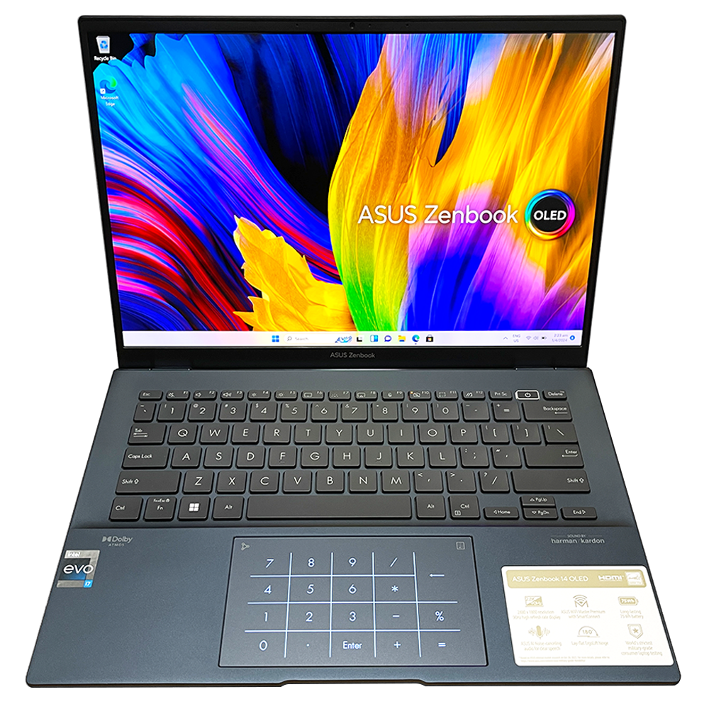 ZenBook 14 OLED (i7-1260P, 16GB, 512GB, WQXGA+, 14-inch ZenBook 14 OLED (i7-1260P, 16GB, 512GB, WQXGA+, 14-inch