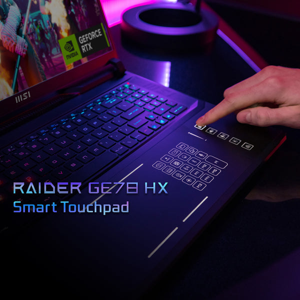 MSI Raider GE78HX (i9-13950HX, RTX 4070, 32GB, 1TB, QHD+ 240Hz, 17-inch)(New)
