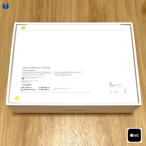 MacBook Pro M5 (14-inch, 10C CPU, 10C GPU, 24GB, 1TB, Space Black)