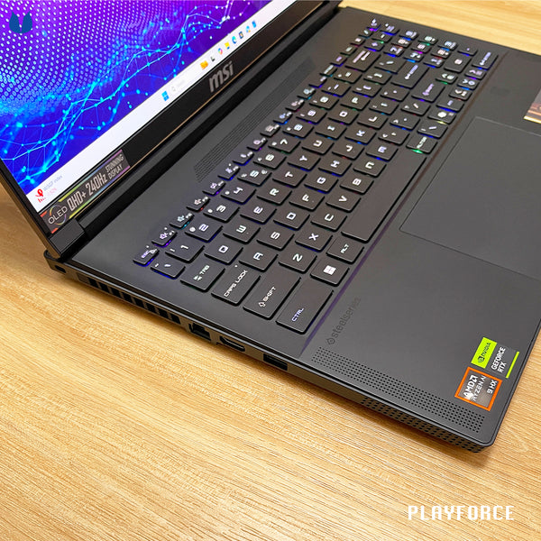 MSI Stealth A16 AI+ (Ryzen AI 9 HX370, RTX 5070Ti, 32GB, 2TB, QHD+ 240Hz, 16-inch)