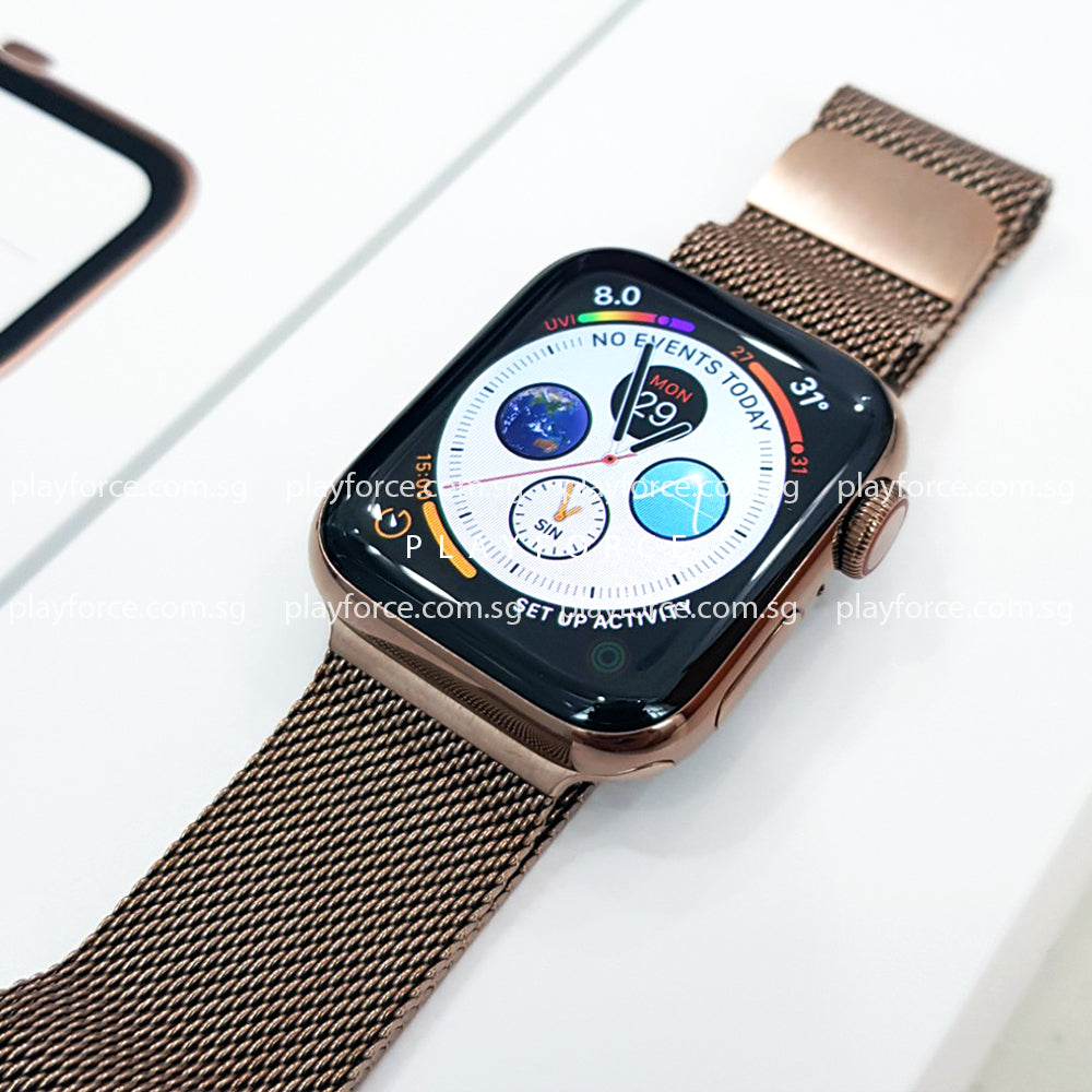 Apple Watch (Series 4, 40mm, Stainless Steel, Cellular)