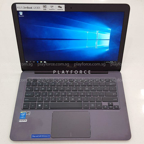 ZenBook UX305, M-5Y71, 256GB SSD, 13-inch