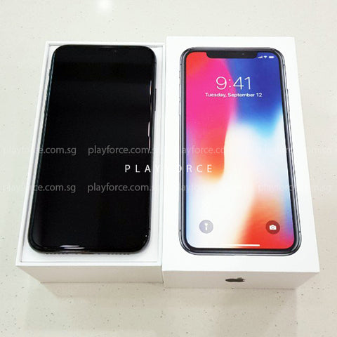 iPhone X 256GB Space Grey (+Apple Care)