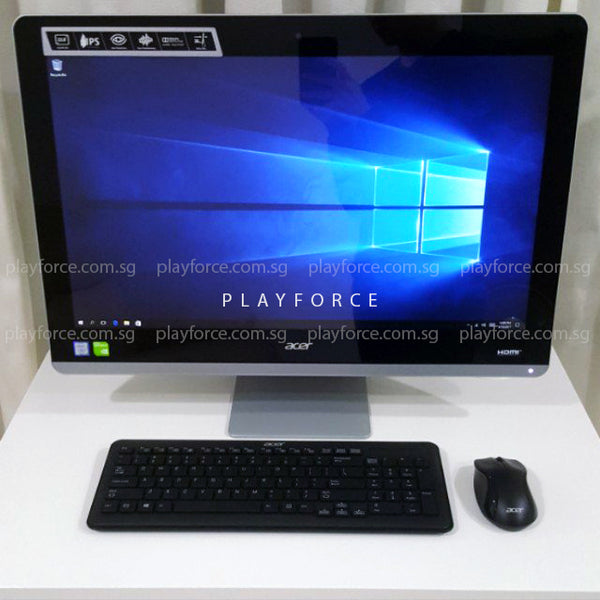 Aspire Z3-715, i7-7700T, 16GB, 1TB+128GB SSD, 23.8-inch Touch Display