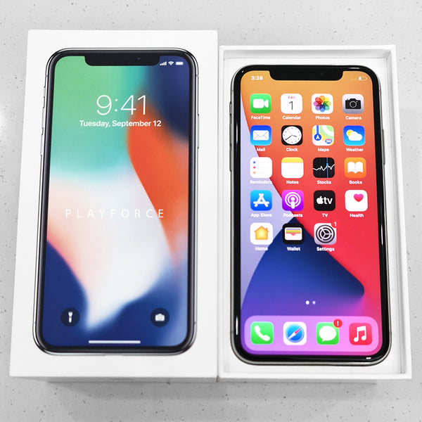 iPhone X (256GB, Silver)