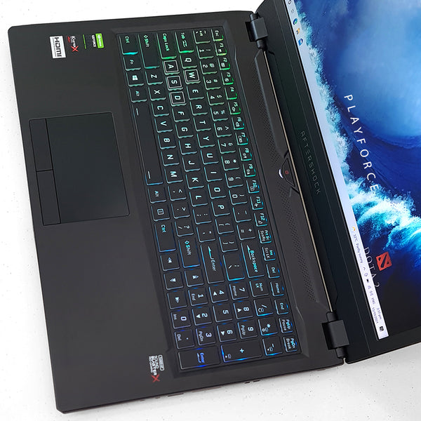 Aftershock Slate 15 (i7-9750H, RTX 2060, 16GB, 1TB+256GB SSD, 16-inch)