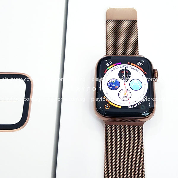 Apple Watch (Series 4, 40mm, Stainless Steel, Cellular)