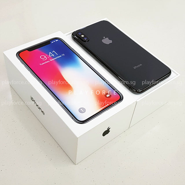 iPhone X 256GB Space Grey (Apple Care) – Playforce