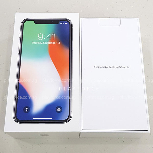 iPhone X (256GB, Silver)