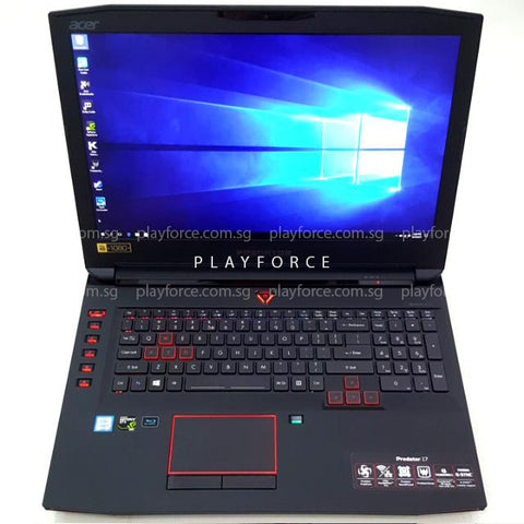 Acer Predator, i7-6700HQ, GTX 980M, 2TB+512GB SSD, 17.3-Inch FHD