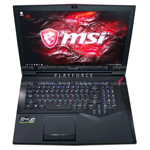 MSI Titan Pro (i7-7820HK, GTX 1080, 32GB, 2TB SSHD + 1.2TB SSD, 17-inch)