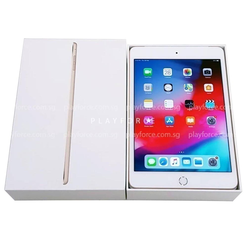 iPad Mini 4 (128GB, Wi-Fi, Gold) – Playforce iPad Mini 4 (128GB, Wi-Fi, Gold) – Playforce