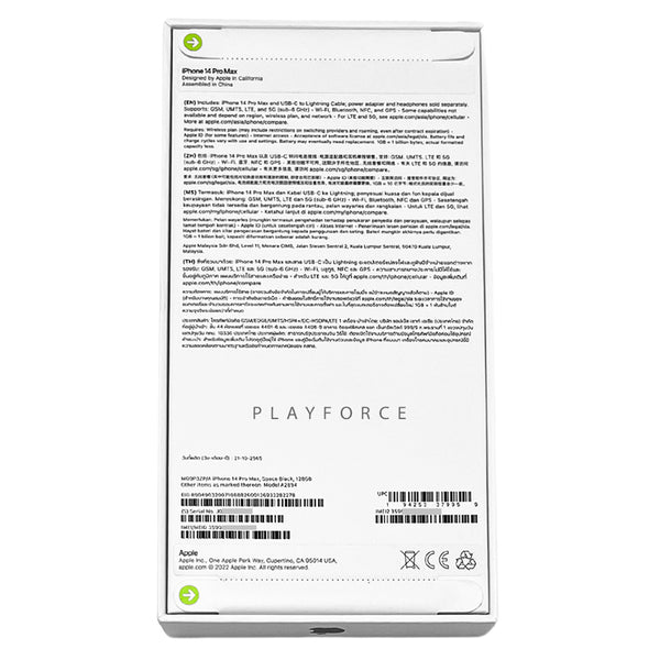 iPhone 14 Pro Max (128GB, Space Black)(New)